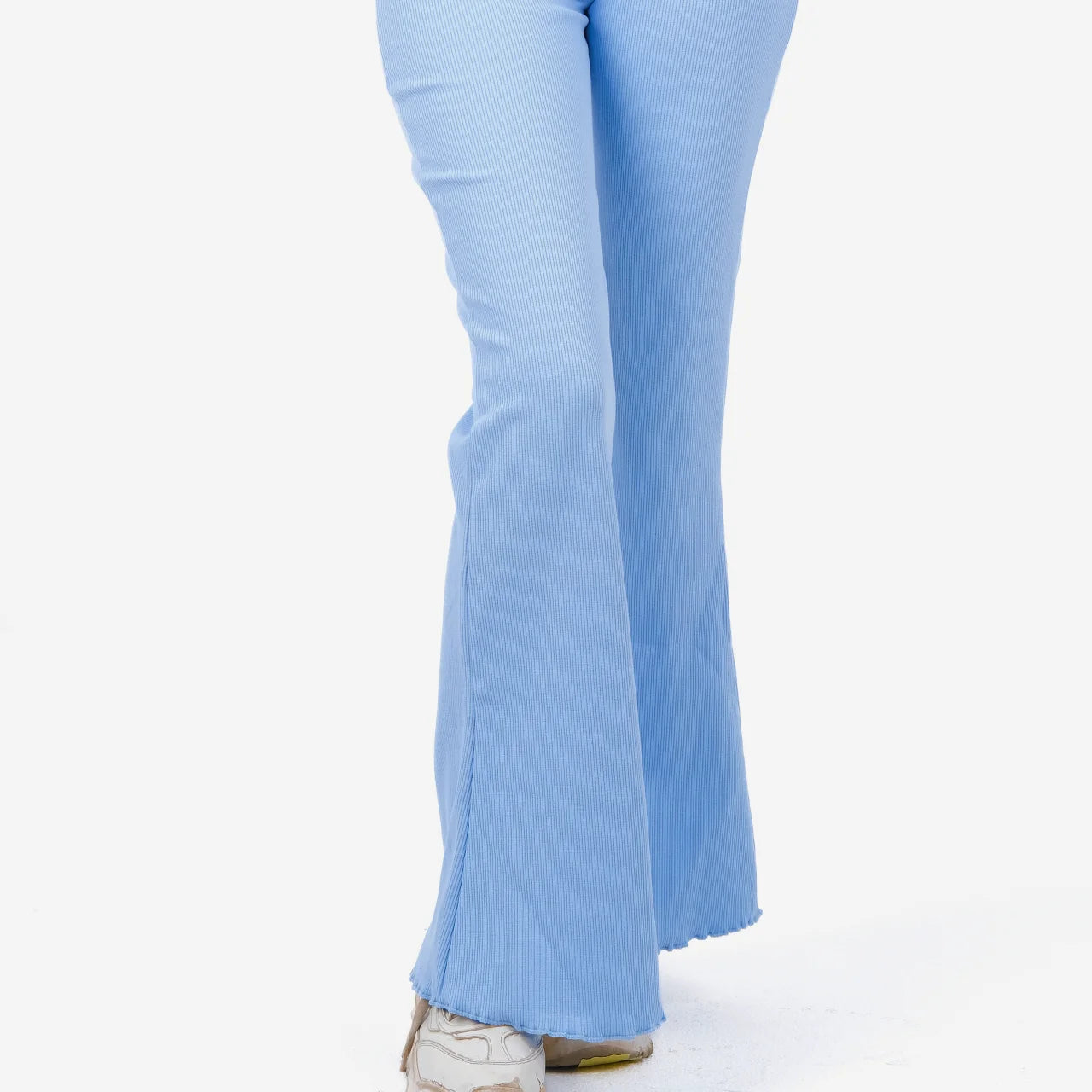 Essential Rib Cotton Set In Baby Blue