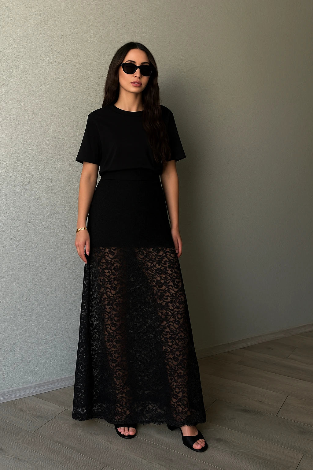 Allure Lace Maxi Skirt