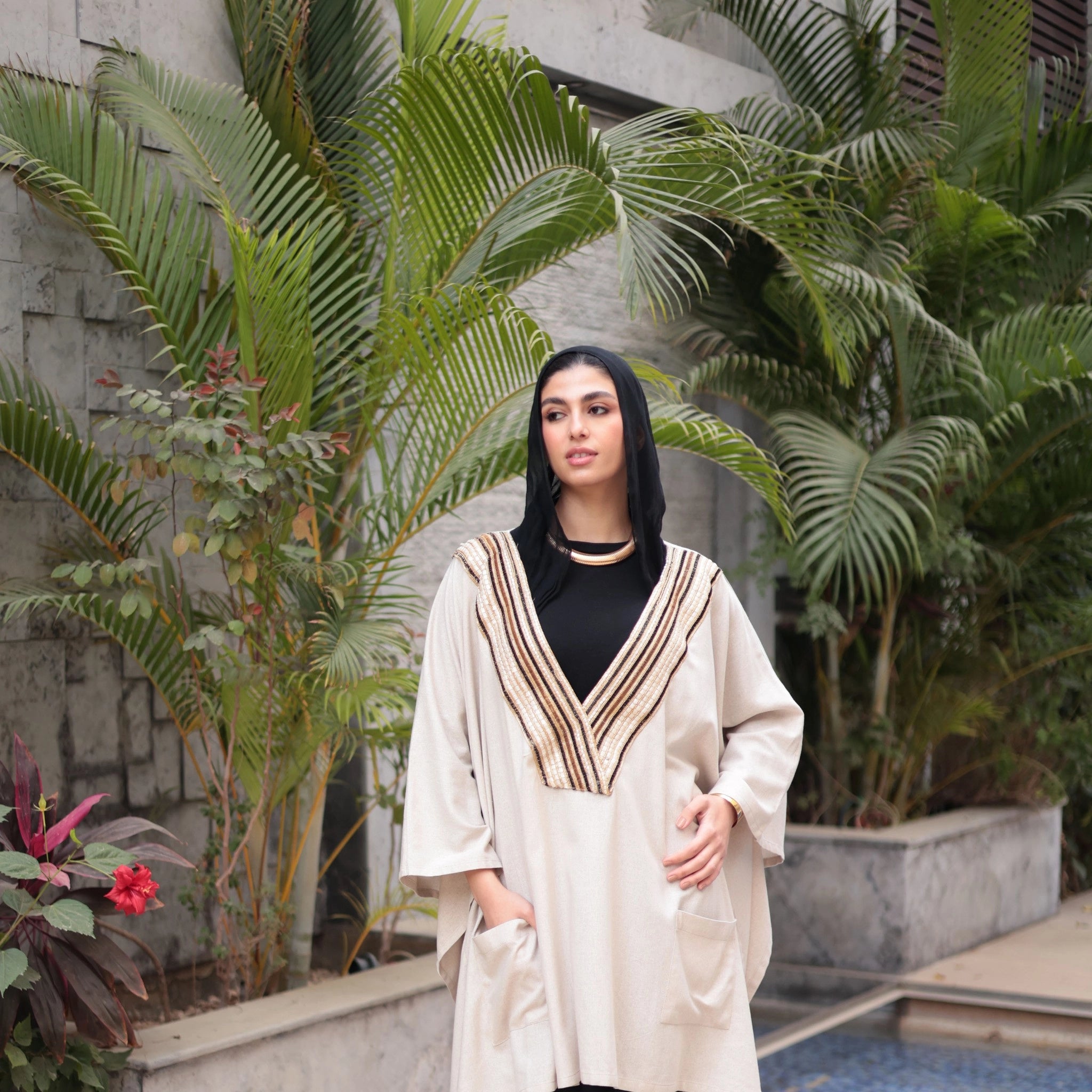 Linen and Luster Top