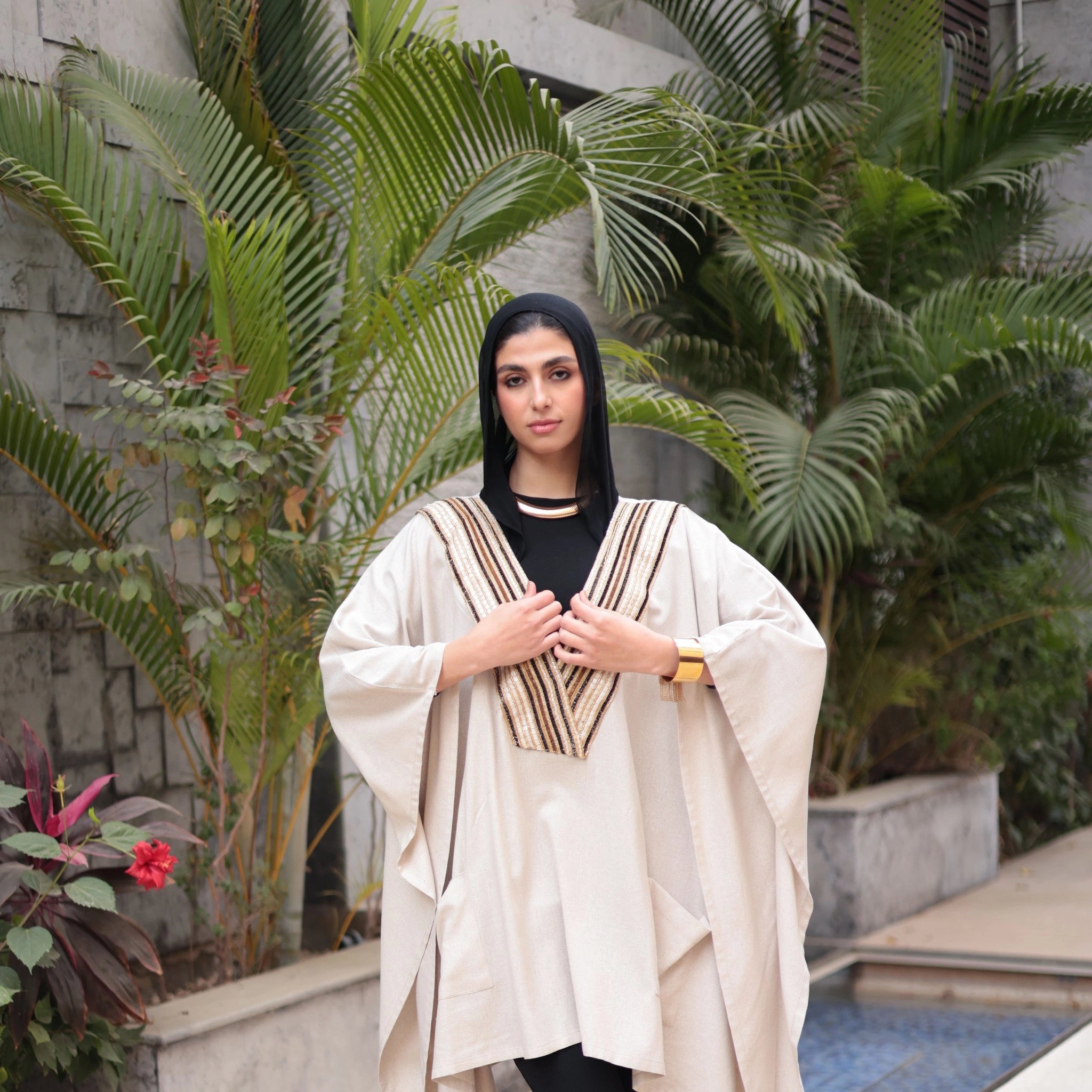 Linen and Luster Top