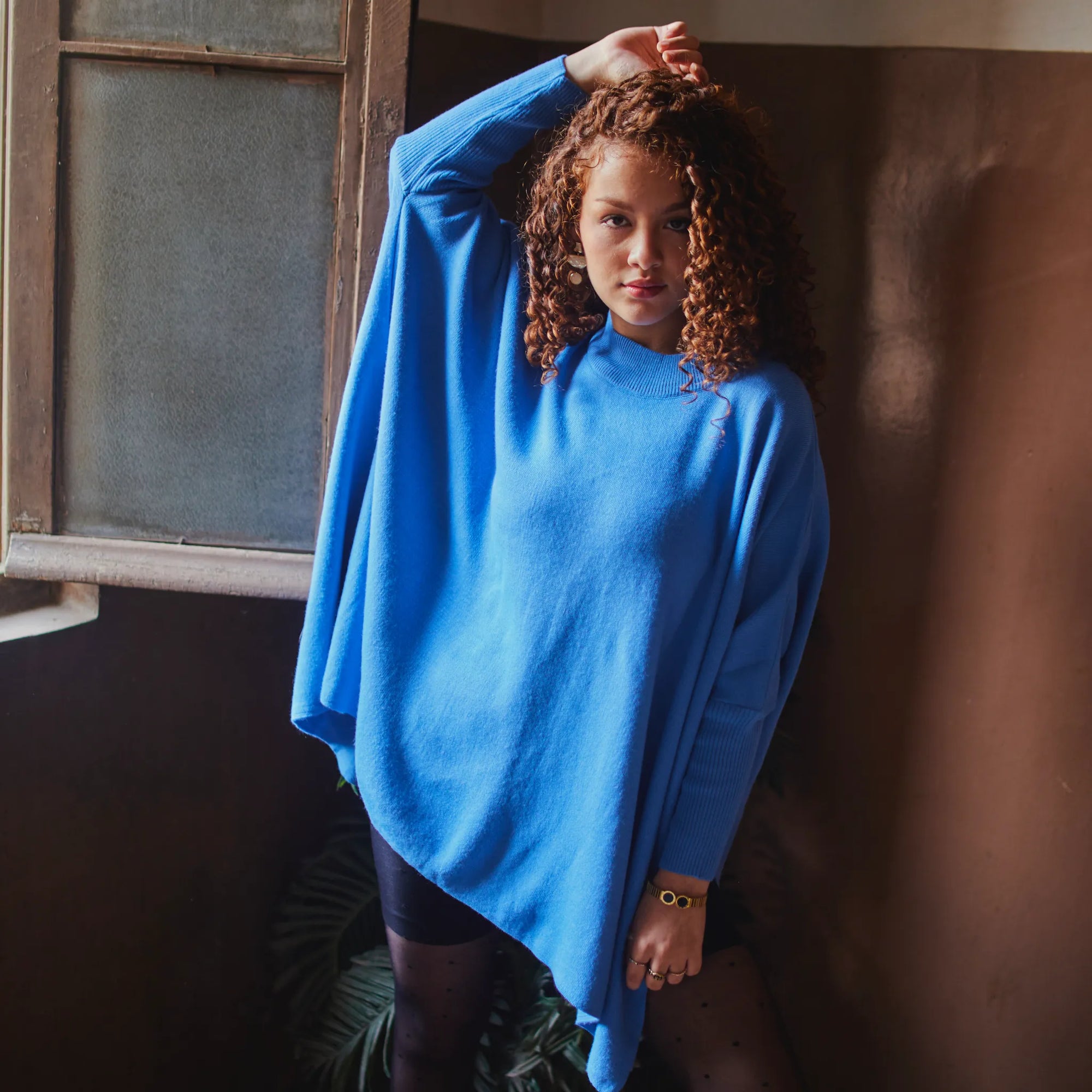 Ocean Blue Pullover