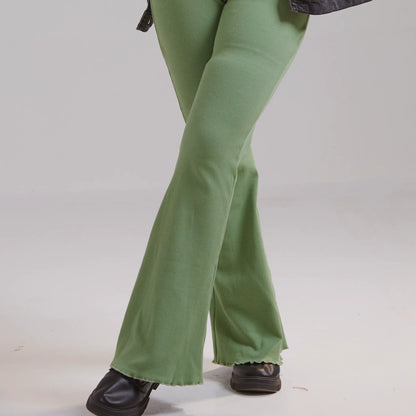 Essential Rib Pistachio Green Set