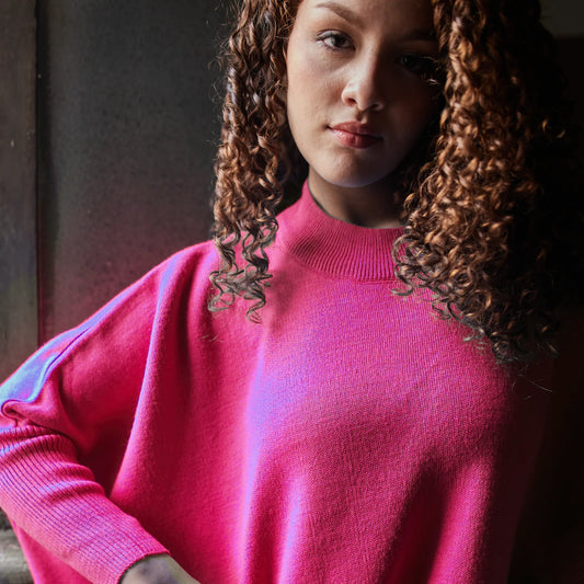 Pullover in Pink