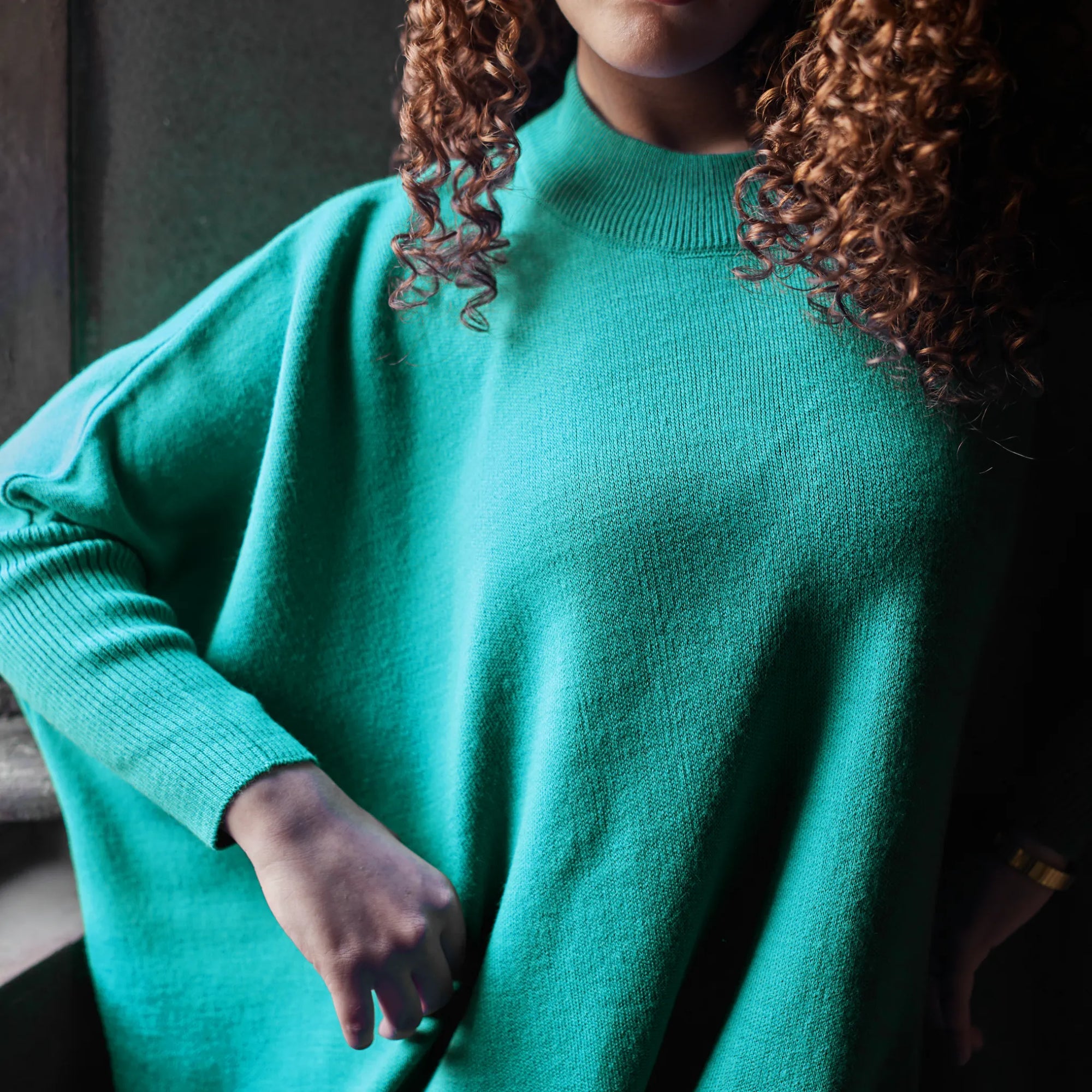 Emerald Pullover in Green