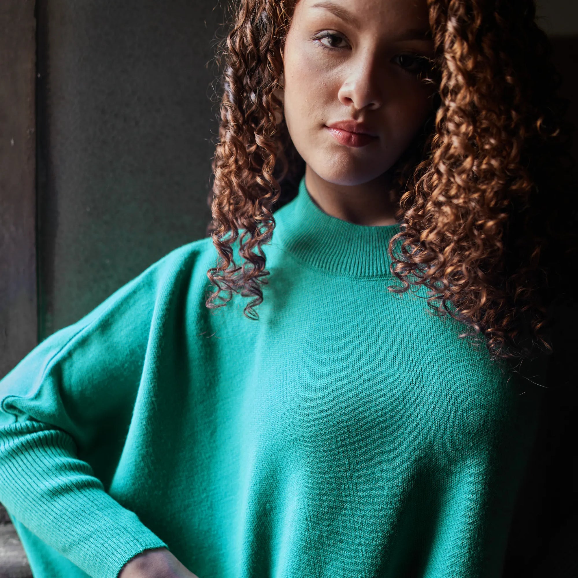 Emerald Pullover in Green