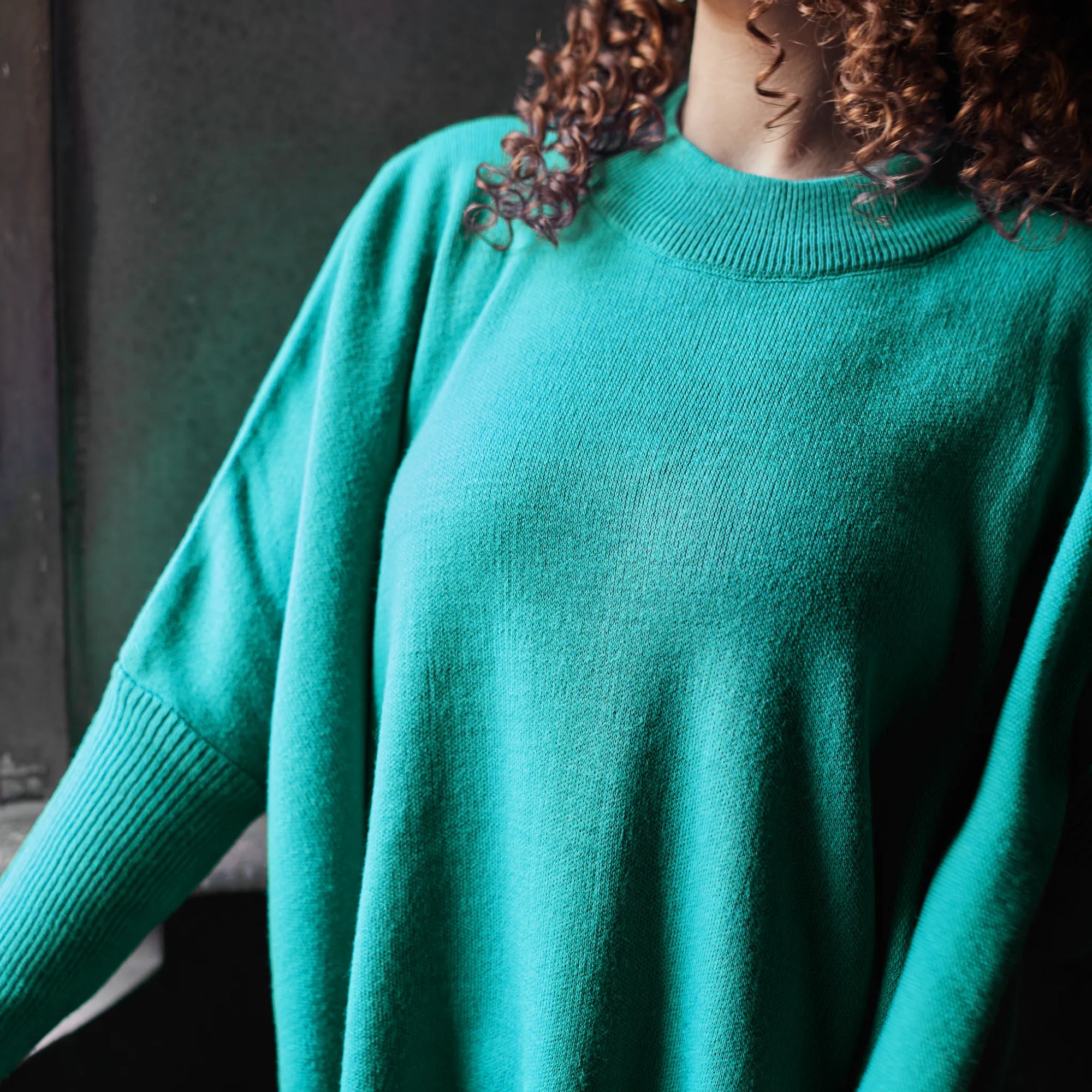 Emerald Pullover in Green