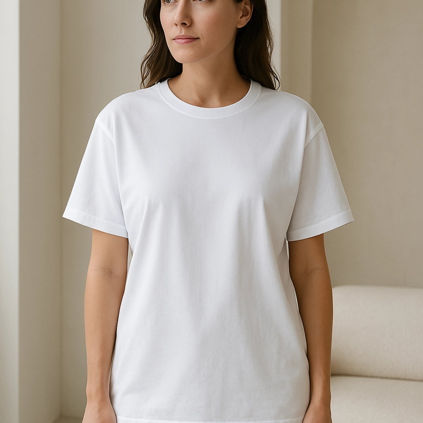 The Oversized Non Transparent Tee