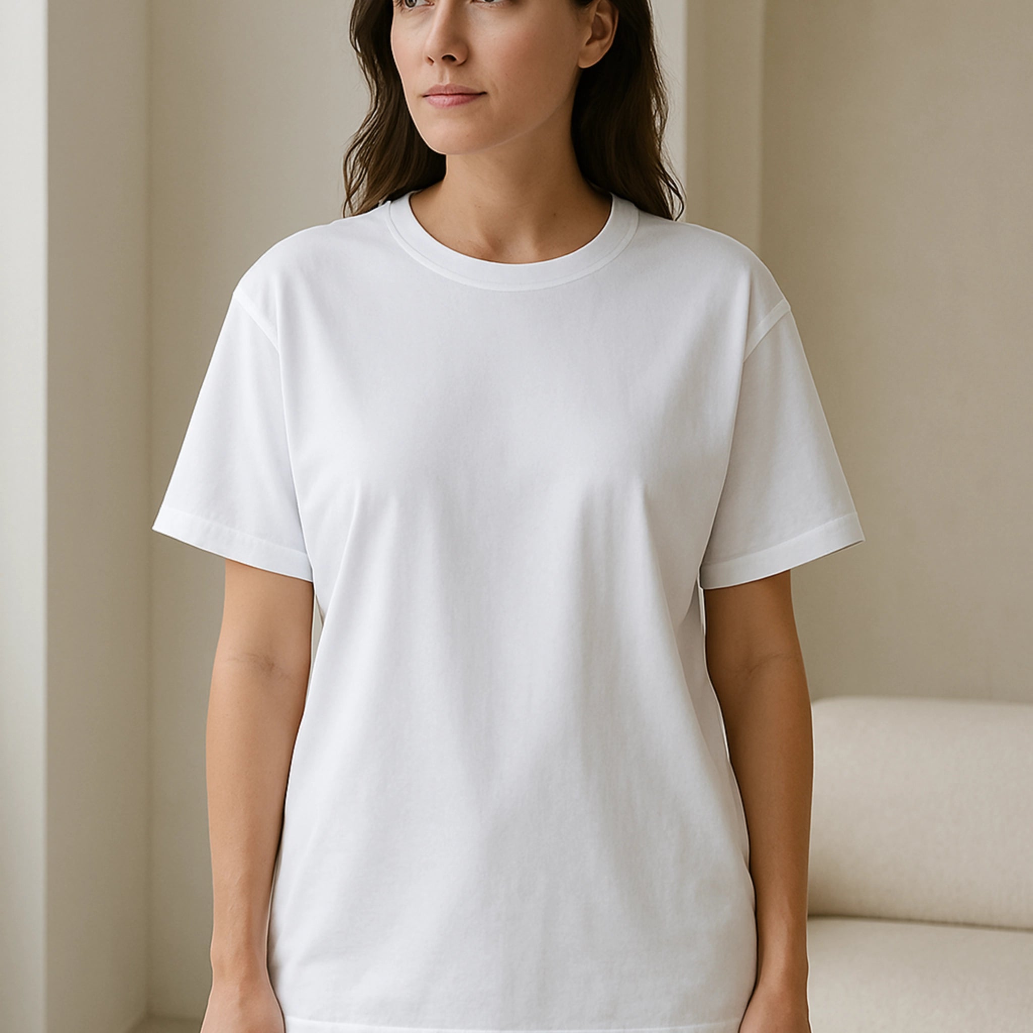 The oversized non transparent tshirt