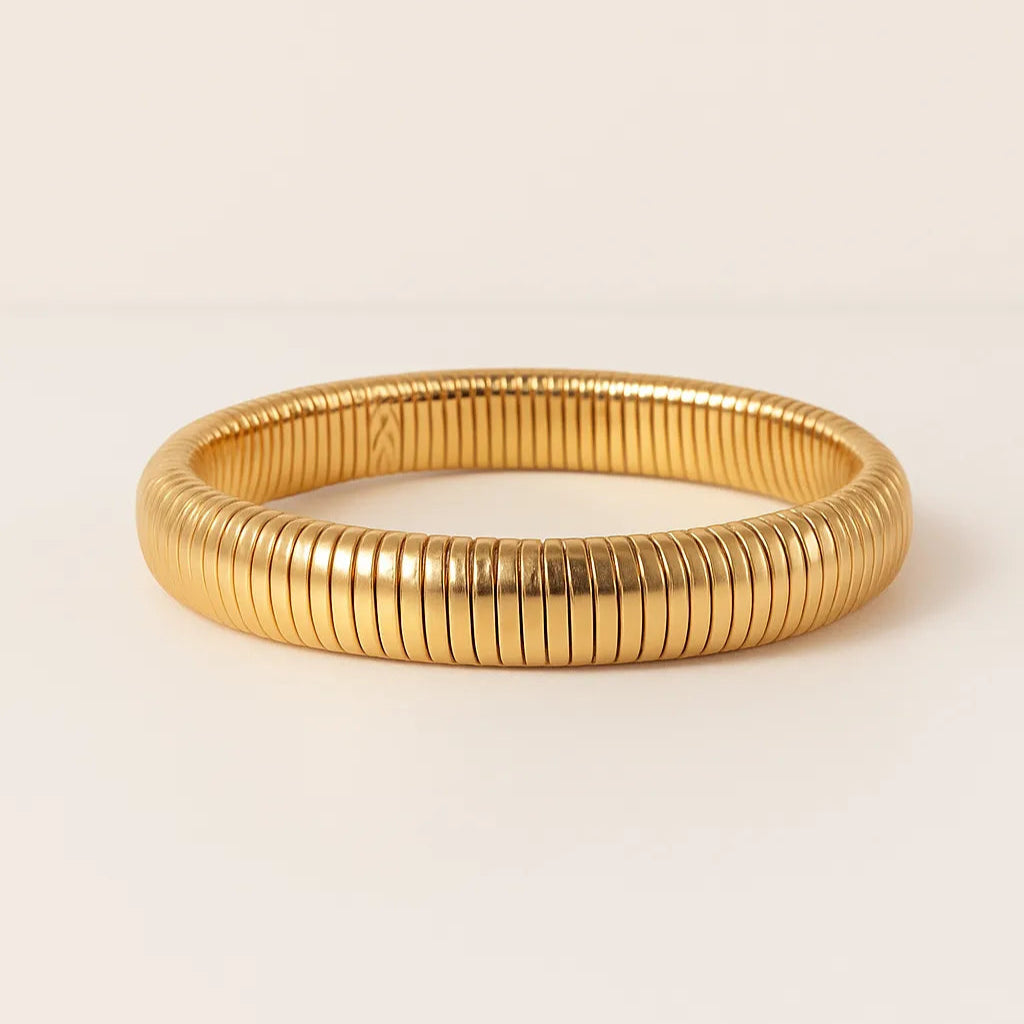 Gilded Whisper Expandable Bracelet
