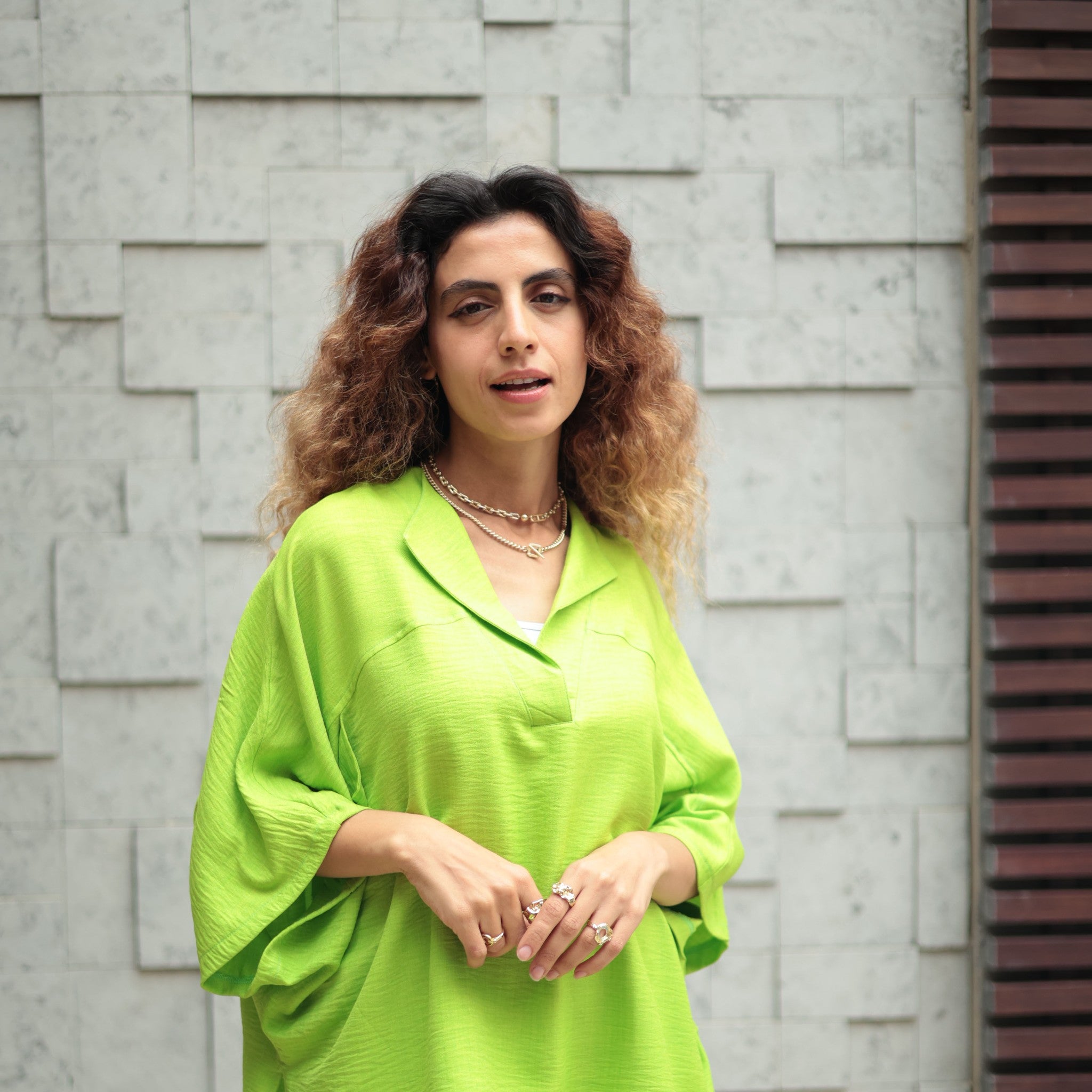 The Linen Breeze Set Kiwi Green