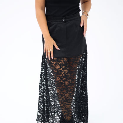 Allure Lace Maxi Skirt