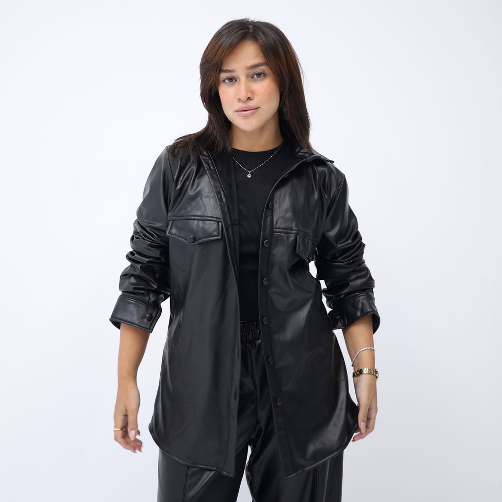 Noir Eclipse Leather Set