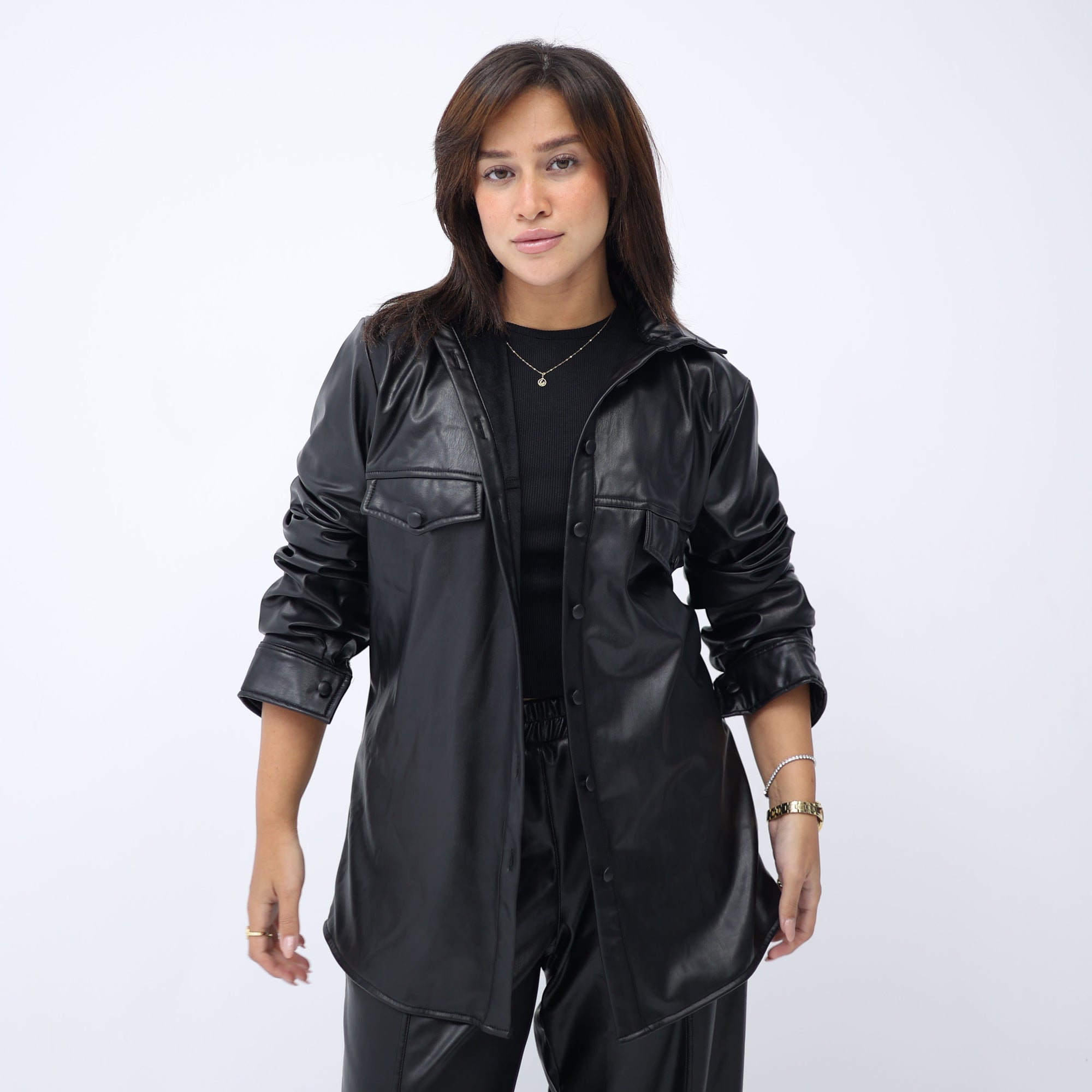 Noir Eclipse Leather Set