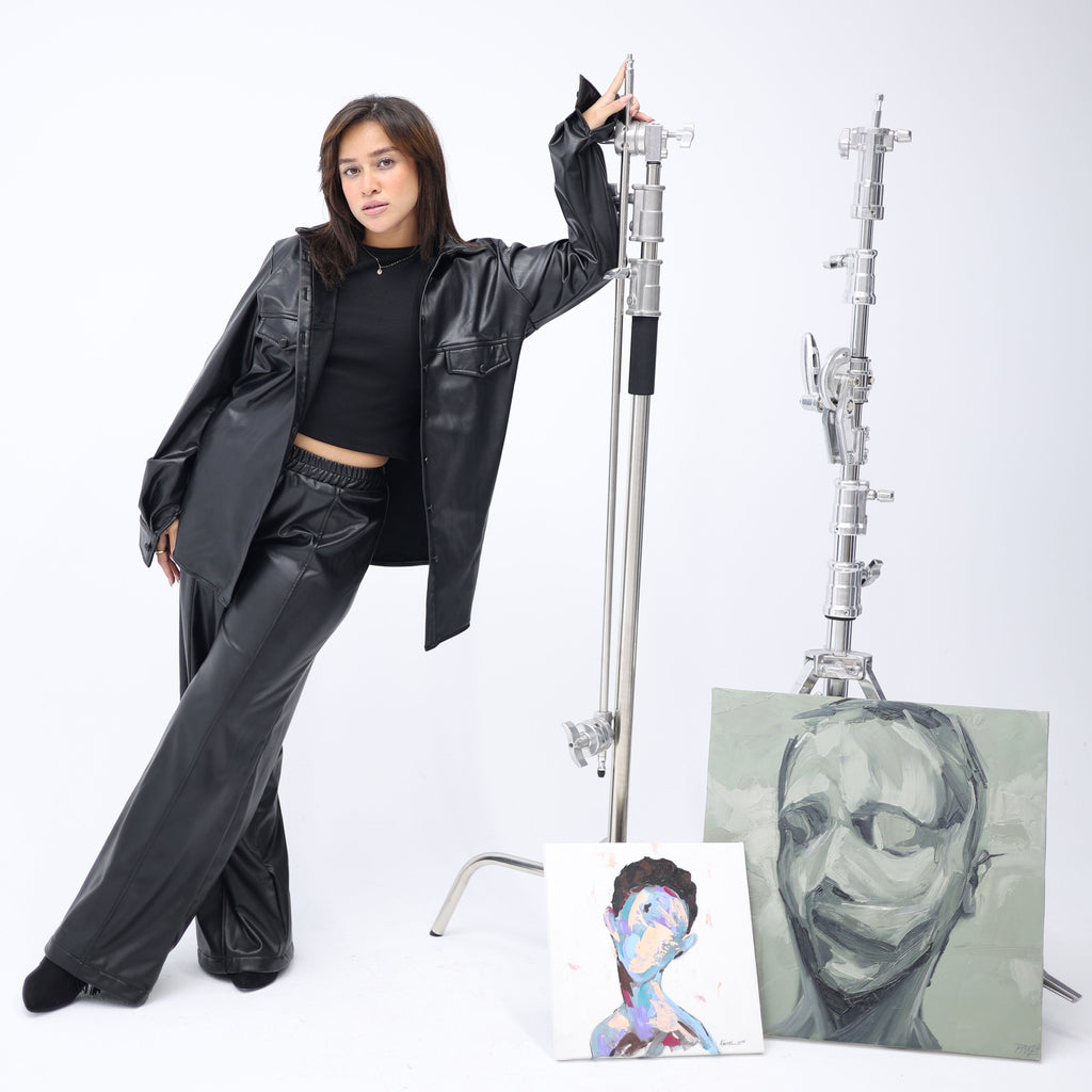 Noir Eclipse Leather Set