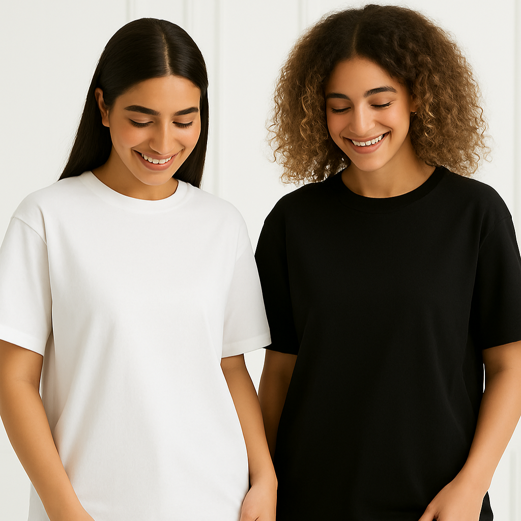 The oversized non transparent tshirt