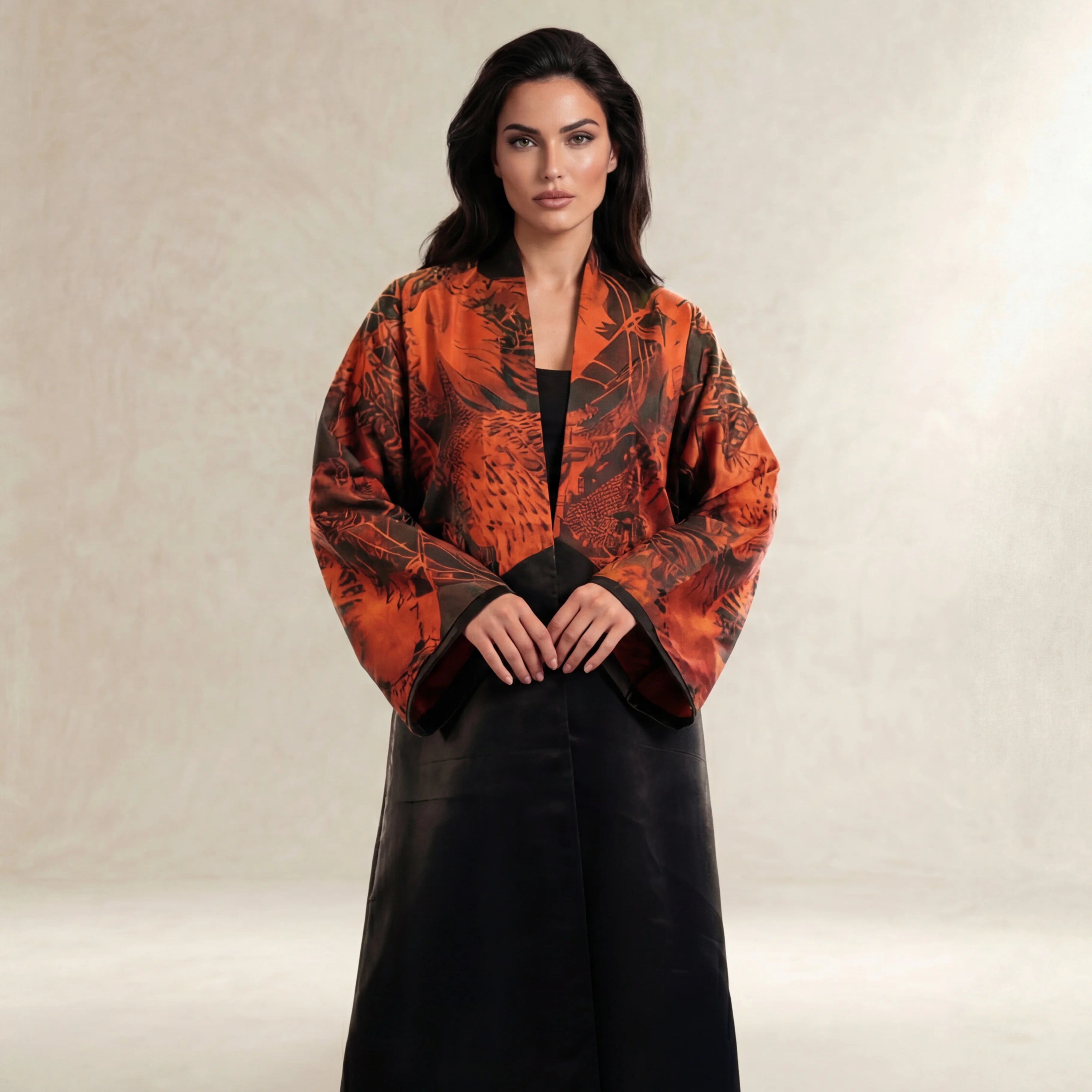 Dusky Elegance Kaftan