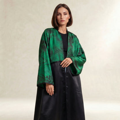 Emerald Elegance Kaftan