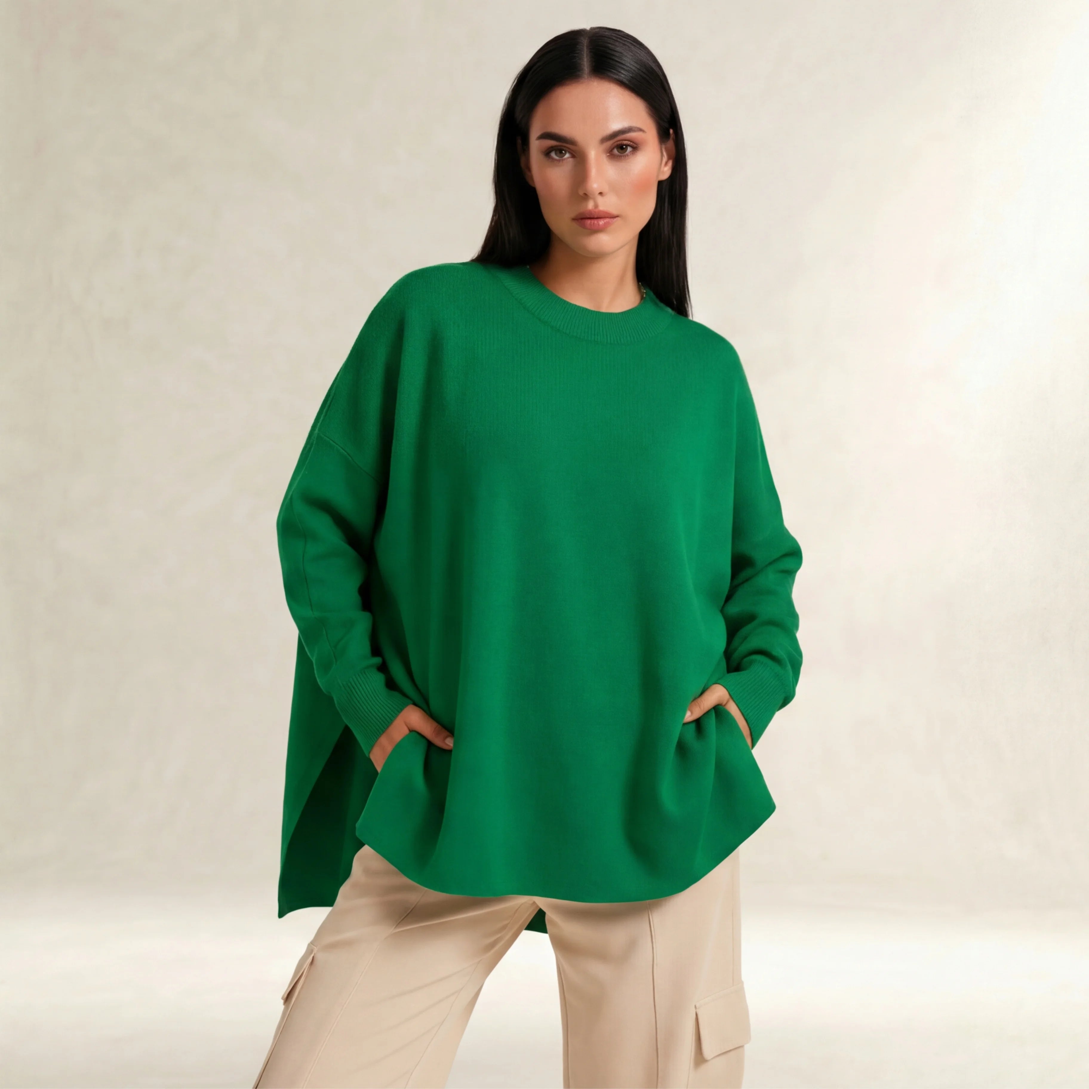 Emerald Green Pullover