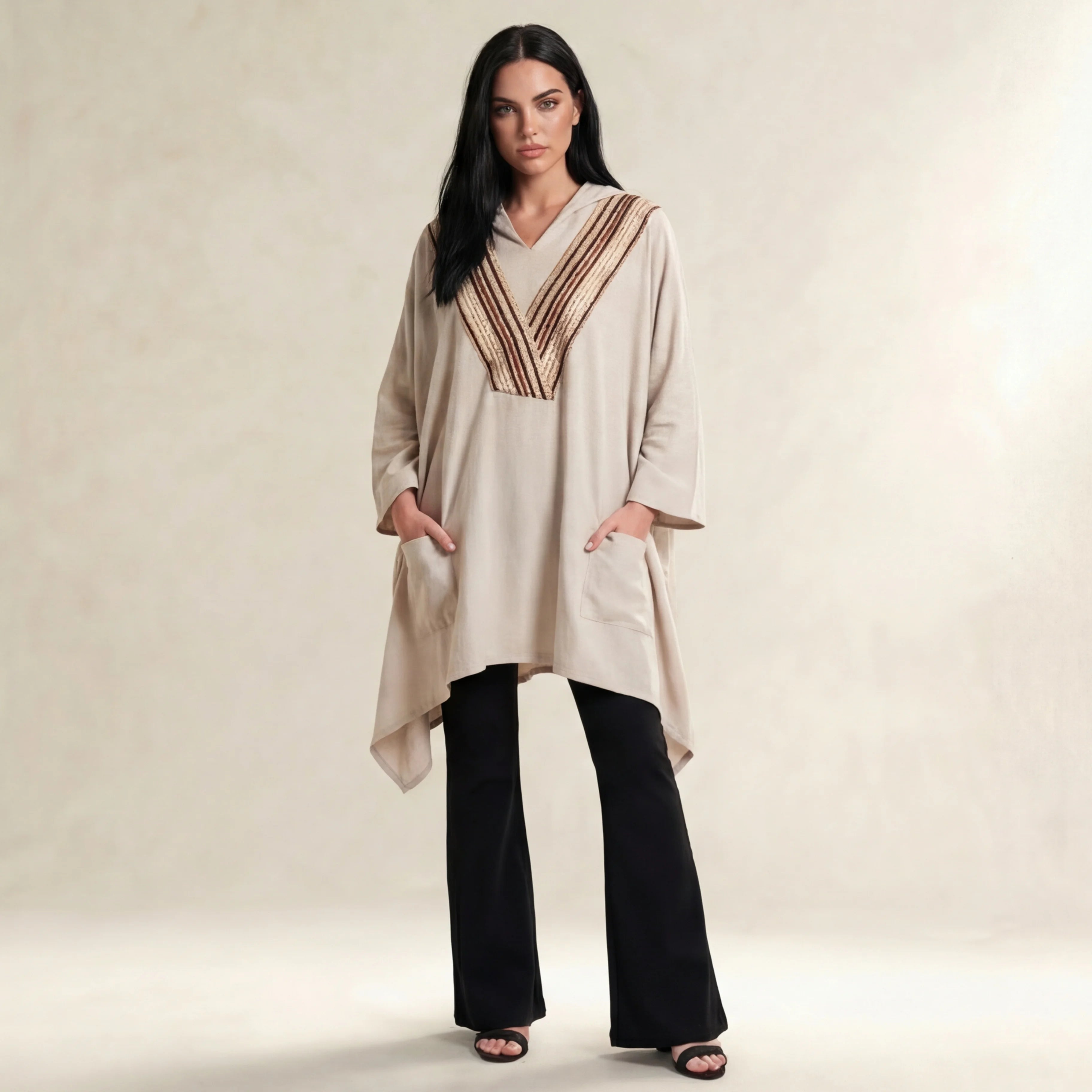 Linen and Luster Top