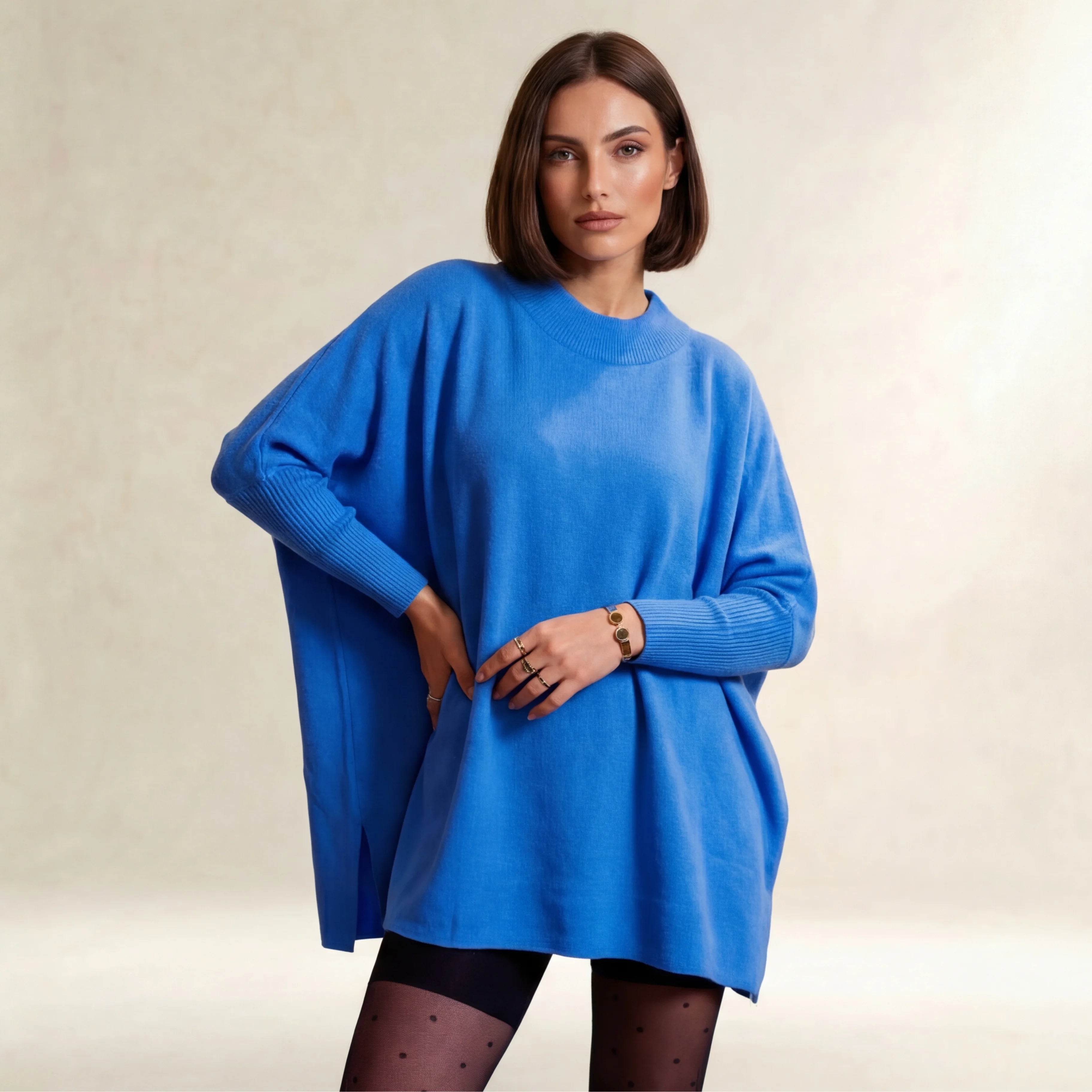 Ocean Blue Pullover