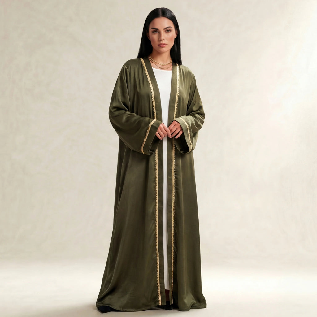 Olive Mirage Abaya