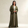 Olive Mirage Abaya