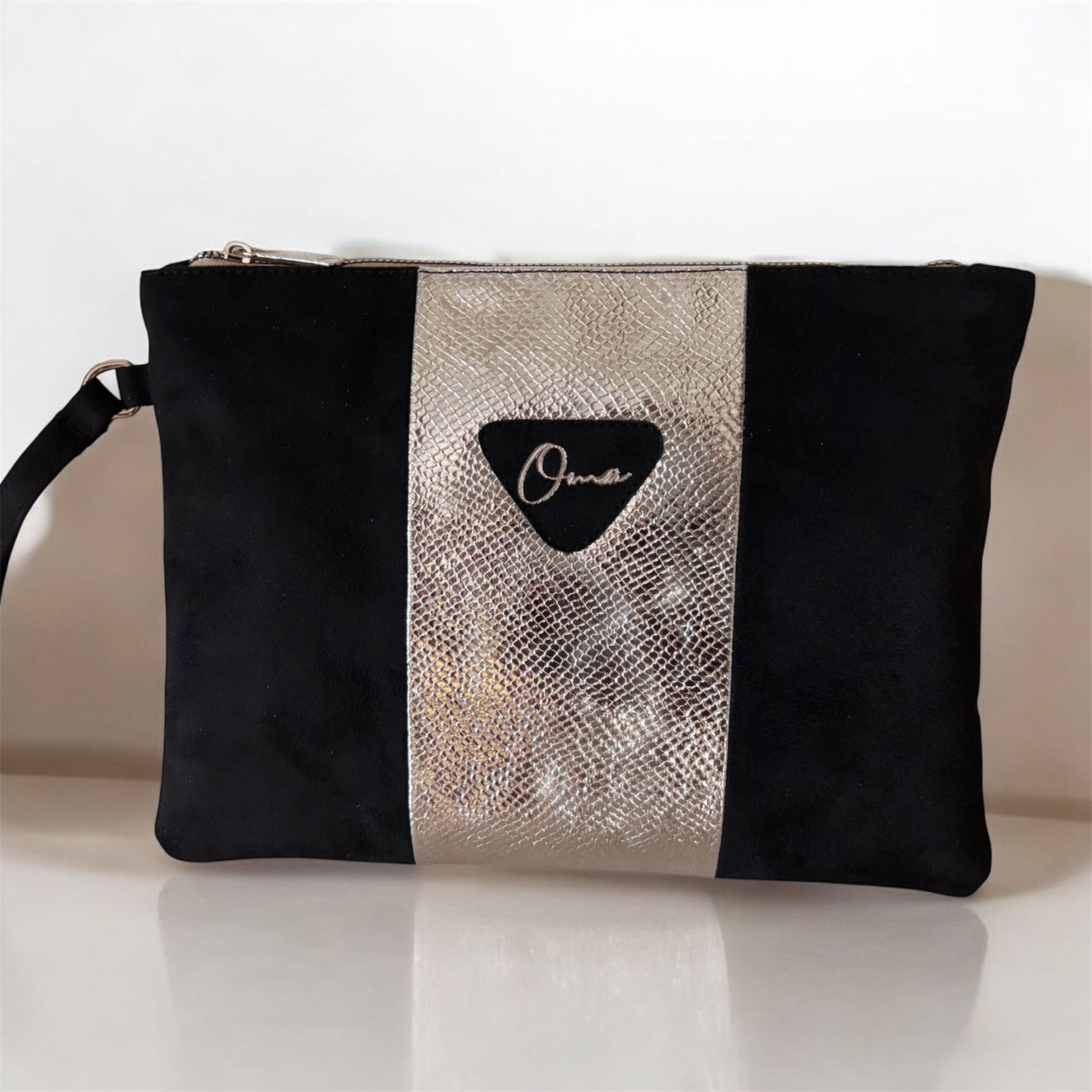 The Black & Silver Clutch