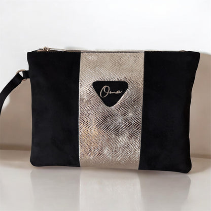The Black & Silver Clutch