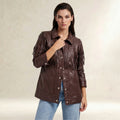 Rust Mirage Fringe Jacket