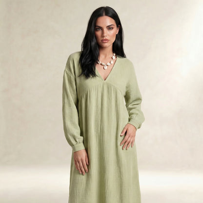Sunset Ease Maxi Matcha Green
