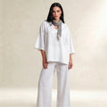 The Linen Breeze Set White