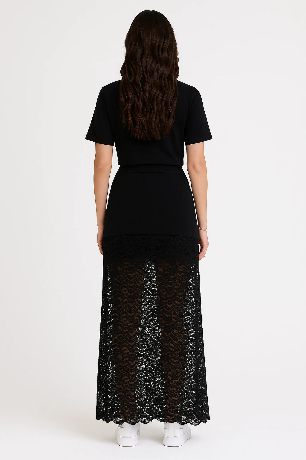 Allure Lace Maxi Skirt