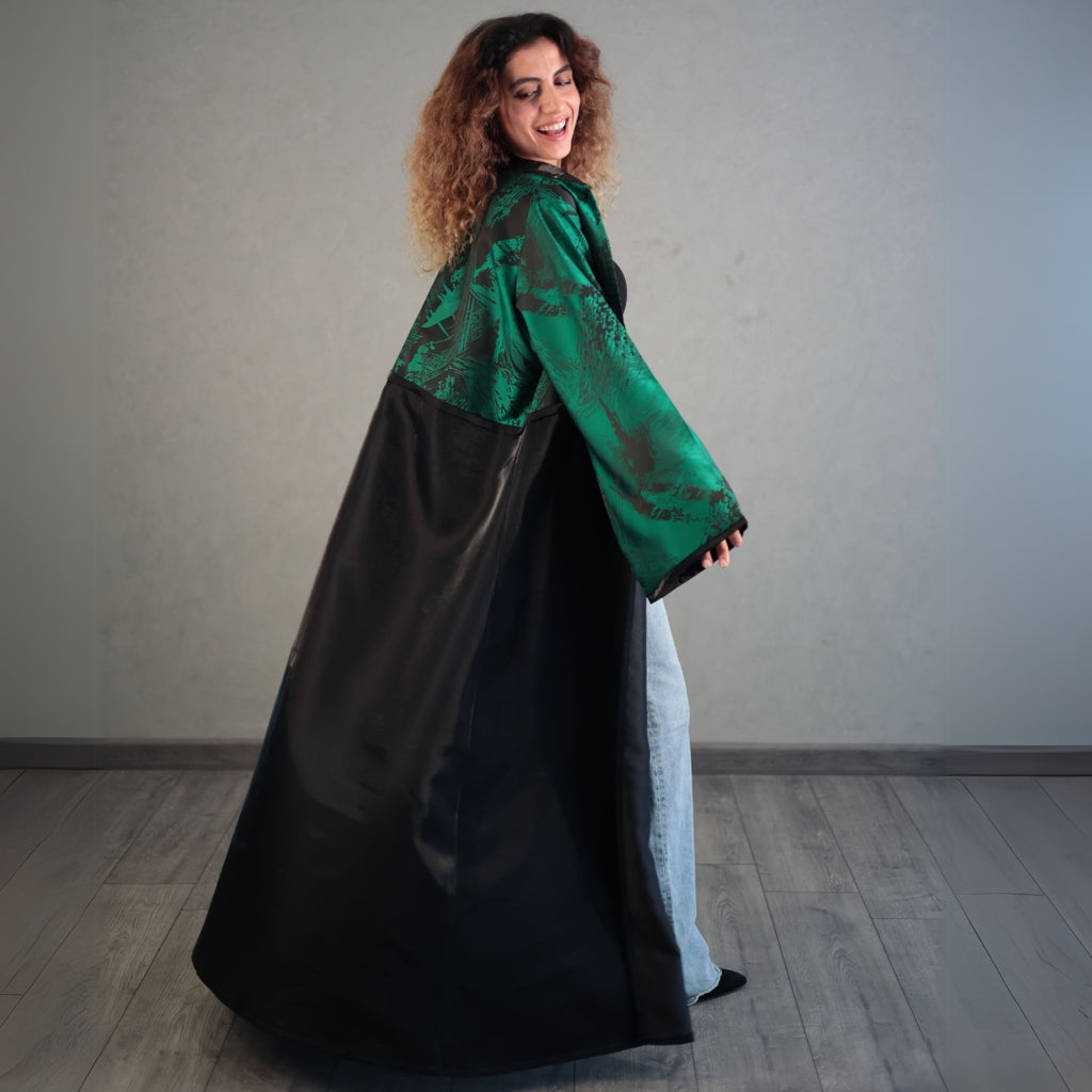 Emerald Elegance Kaftan