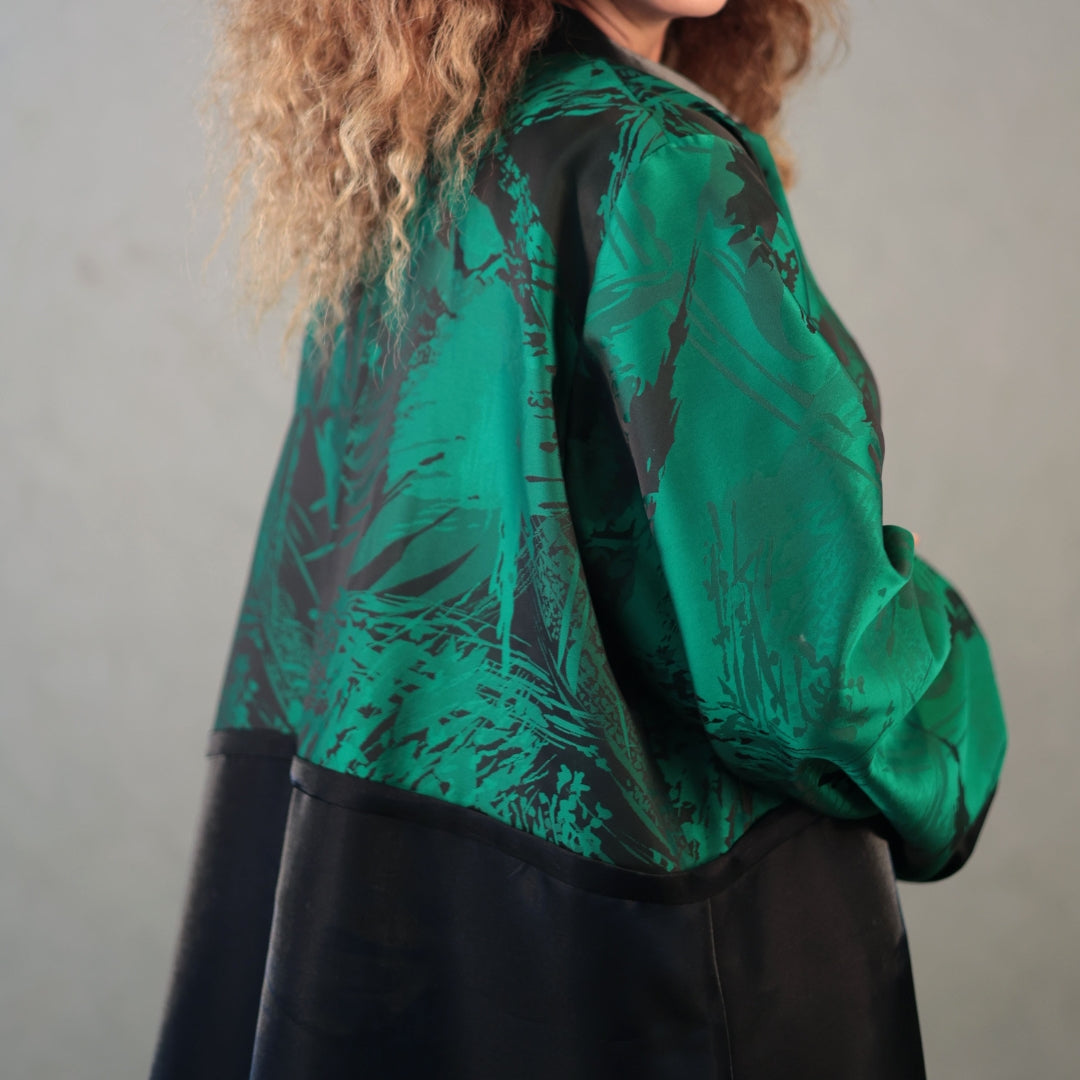 Emerald Elegance Kaftan