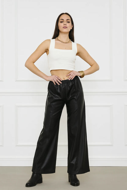Onyx Luxe Leather Pants