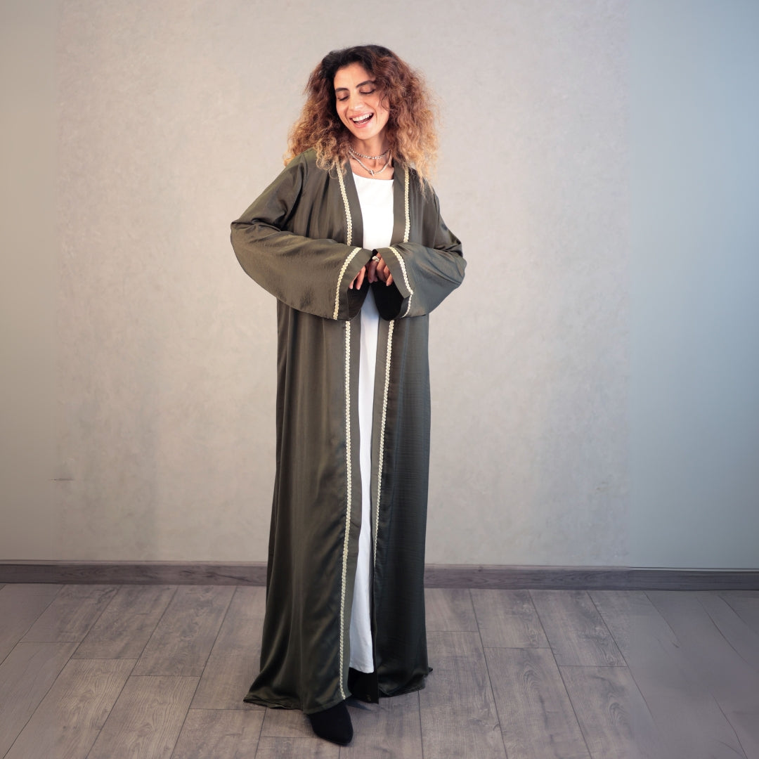 Olive Mirage Abaya