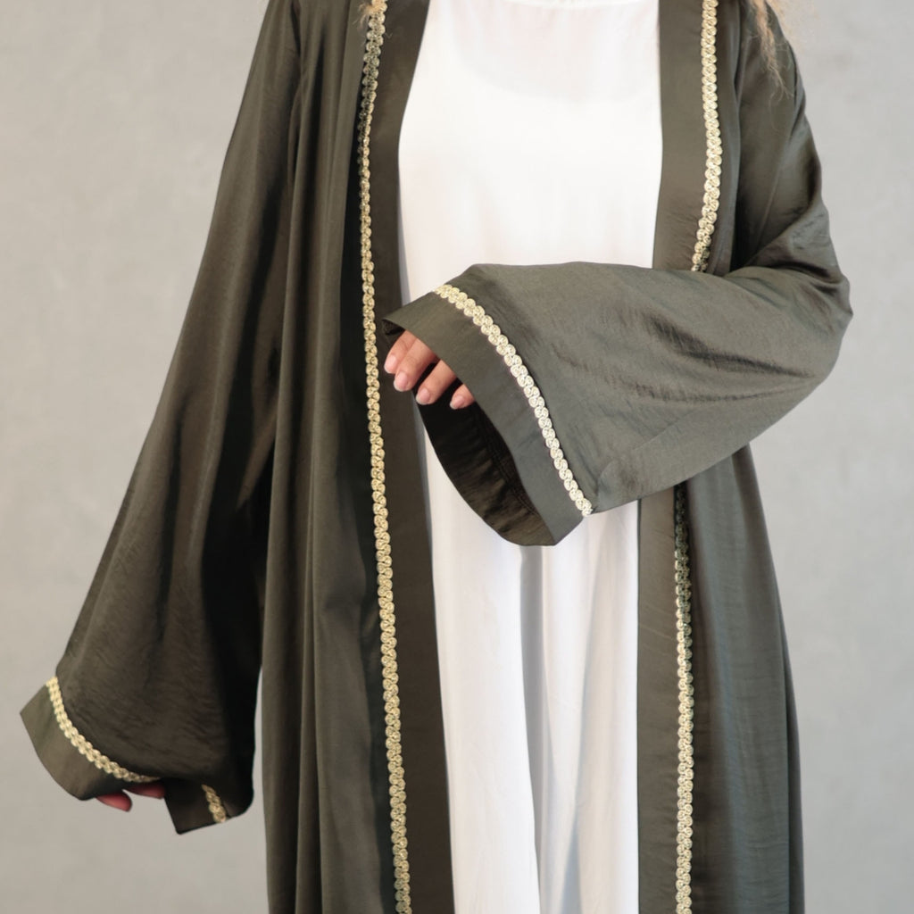 Olive Mirage Abaya