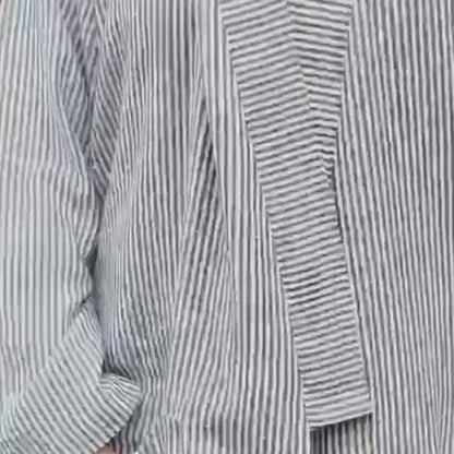 Luster Lines Sparkle Linen Cardigan