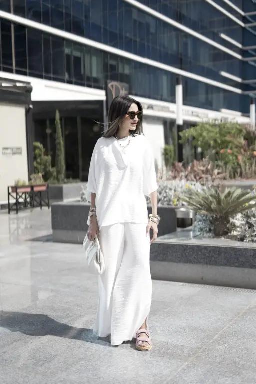 The Linen Breeze Set White