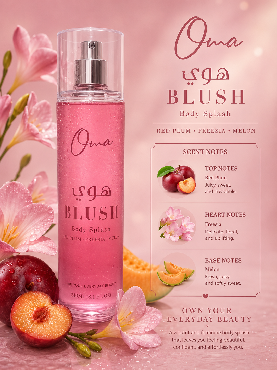 Body Splash bundle of 4