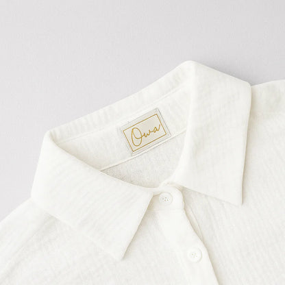 The Essential Oversized Cotton Shirt – White
