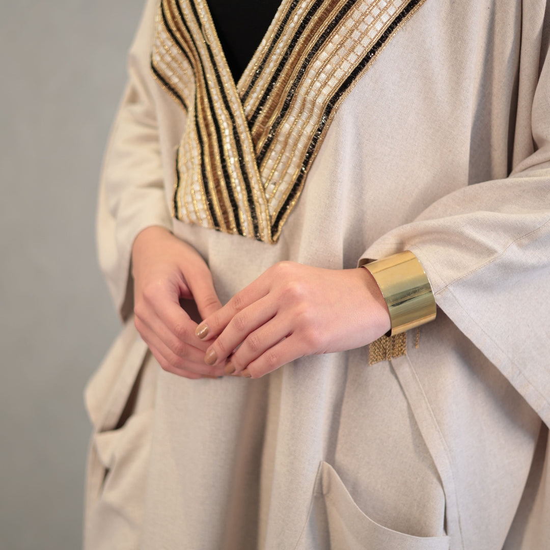 Linen and Luster Top