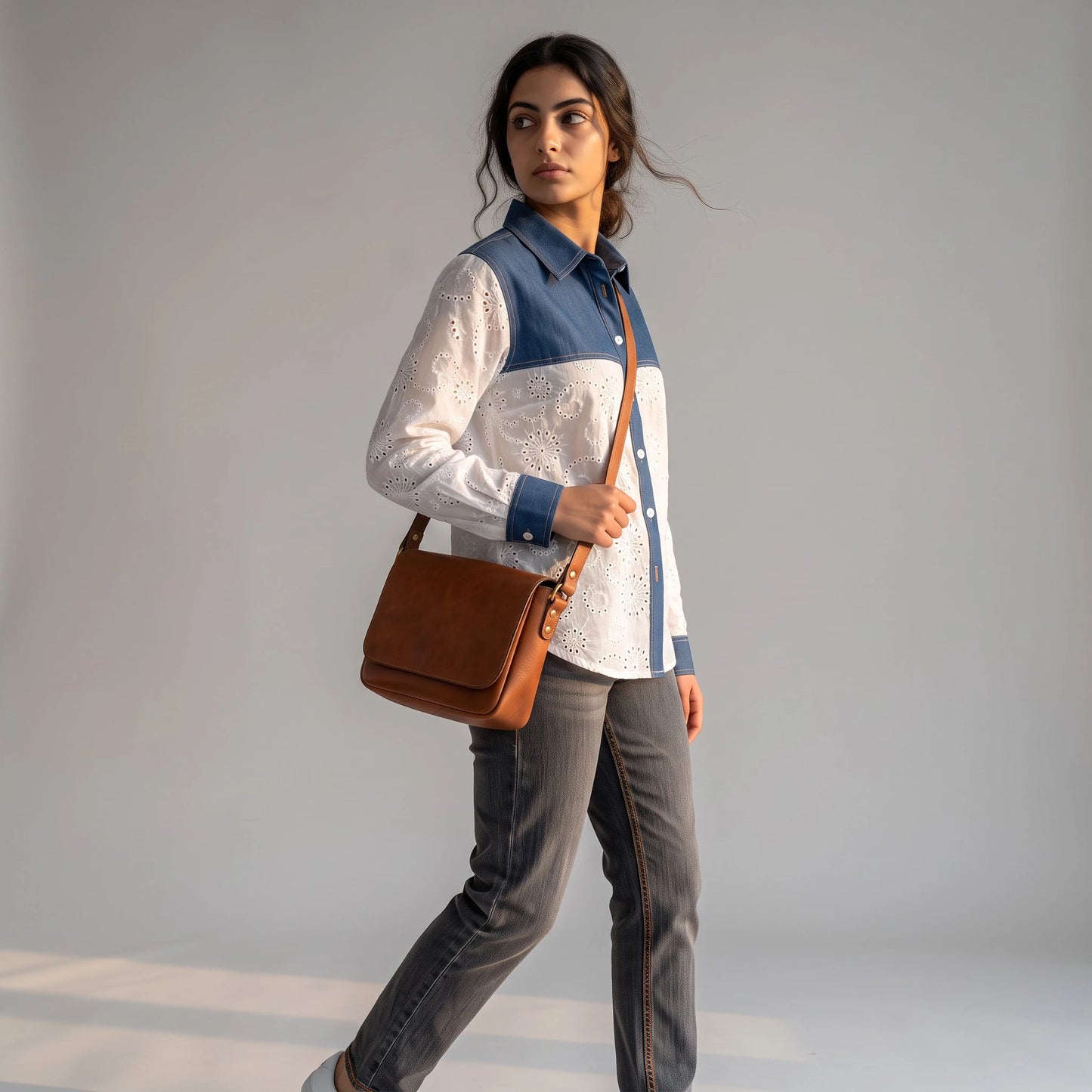 The Denim Bloom Shirt