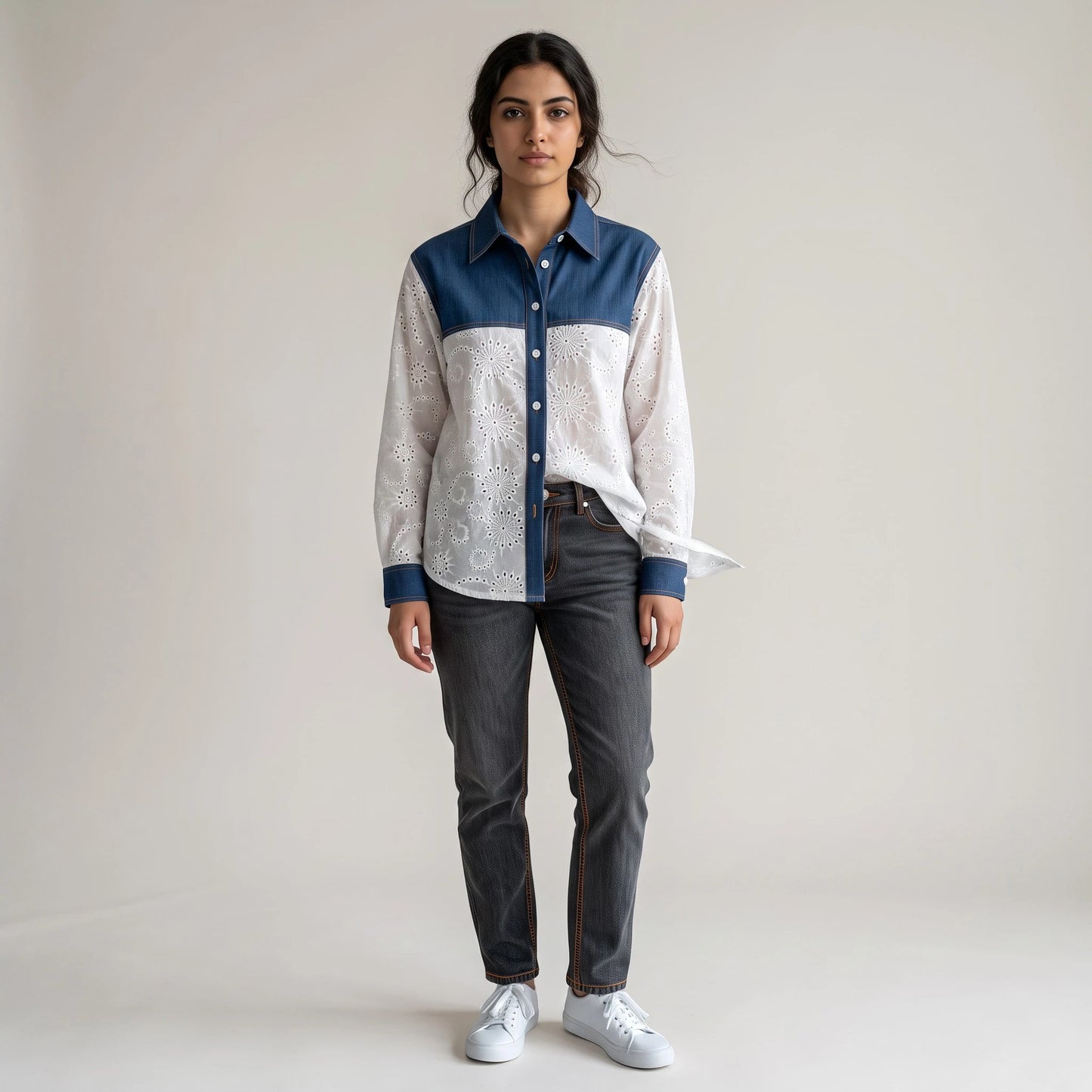 The Denim Bloom Shirt