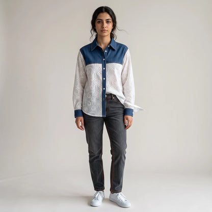 The Denim Bloom Shirt