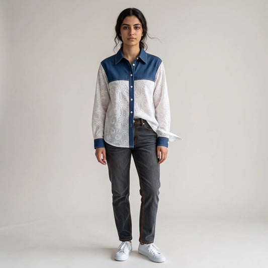 The Denim Bloom Shirt